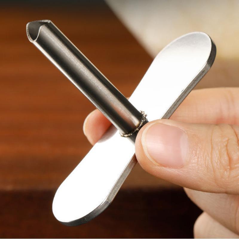 Stainless Steel Coconut Opener Reusable Safe Cutting Tool Easy To Operate for Home Kitchen Fruit Shop Accessories