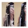 Korean Handmade Long Ballet Ribbon Women Bowknot Hair Clips for Girls Braided Tassel Barrettes Accessories Fashion Kids Hairpins