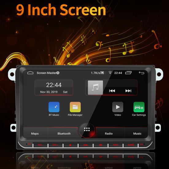 

9093 Автомобильный MP5-плеер, аппаратное обеспечение громкой связи, подключение телефона