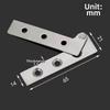 Stainless Steel Pivot Hinge 360-degree Revolving Door Hinge For Cabinets Doors Stainless Steel Chicken Beak Hinge