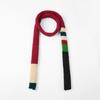 Womens Knitted Stripe Colorblock Scarf Winter Warm Long Neck Wrap Fashion Accessory