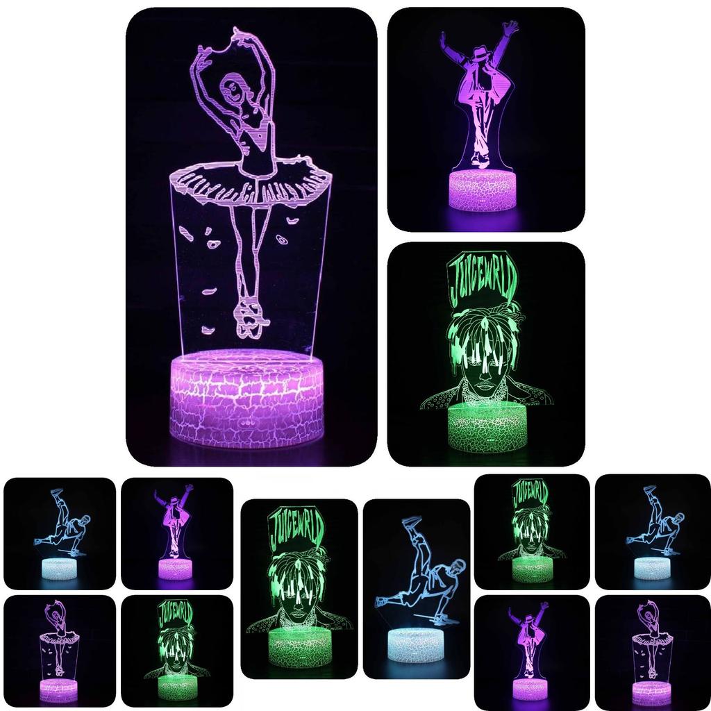 Modern Minimalist Led Night Light Acrylic Lampshade Perfect For Birthdays And Celebrations