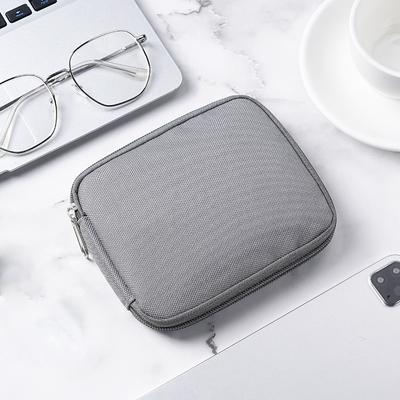 Neuer tragbarer Datenkabel-Organizer Reißverschluss Mini Digitale Aufbewahrungstasche Stoßfest Multifunktionale Mini-Aufbewahrungstasche Kopfhörer
