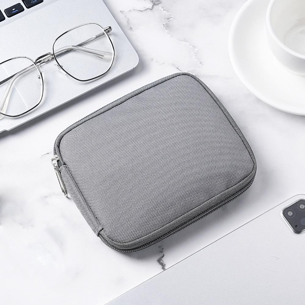 Portable Data Cable Organizer Zipper Mini Storage Pouch New Digital Storage Bag  U Disk