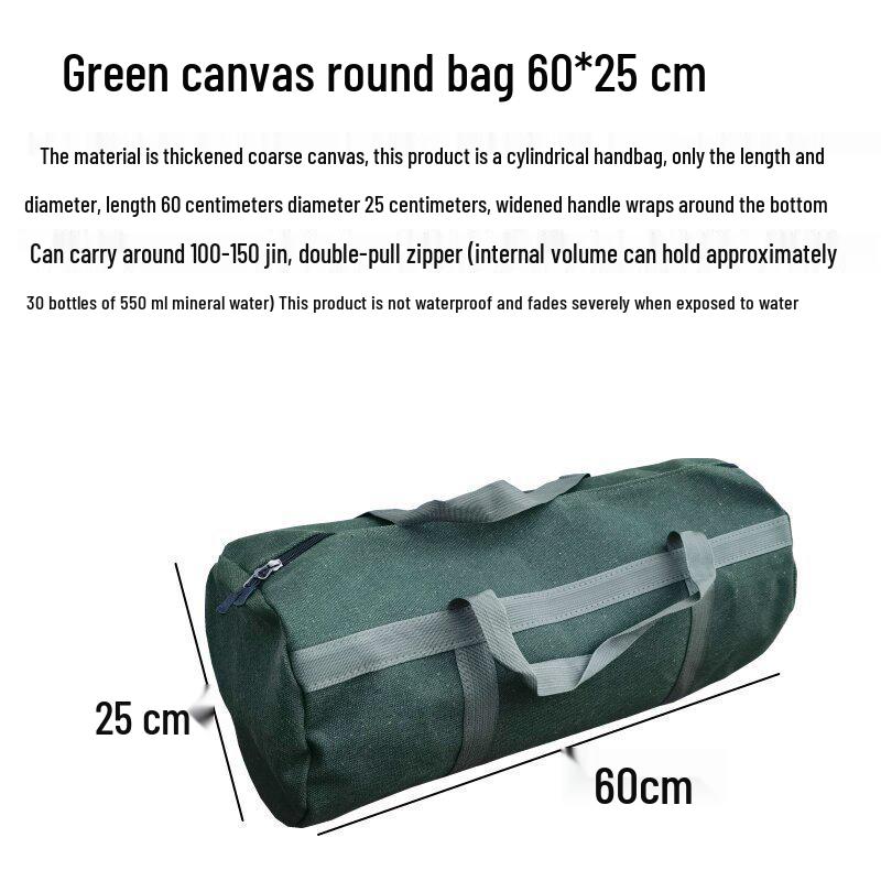 Large Capacity Multifunctional Thickened Canvas Tool Bag