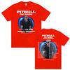 Pitbull Im Back Tour 2026 North America Concert T Shirt Unisexs Women Fashion Hip Hop Pop Music Tshirts Cotton Tshirt