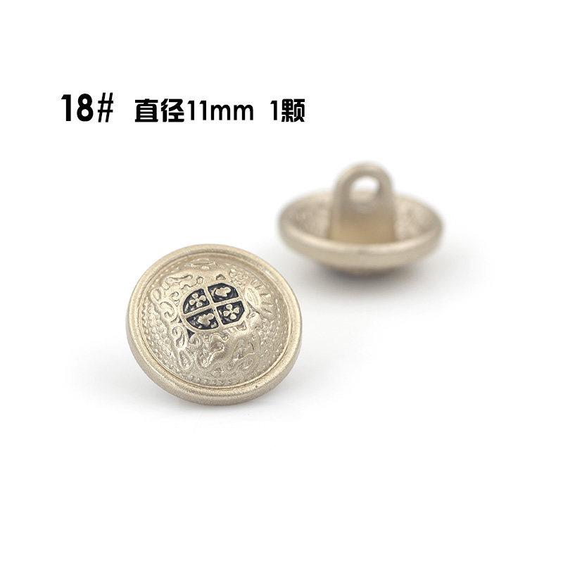 Metallspitze Ölknöpfe Hemdknöpfe Damen Strickpullover Kinderpullover Knöpfe