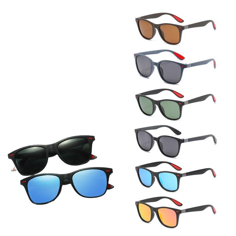 6 Pairs of Fashionable Unisex Anti Glare Lenses Lightweight and Durable Frame Suitable for Driving Motorcycles and Sports