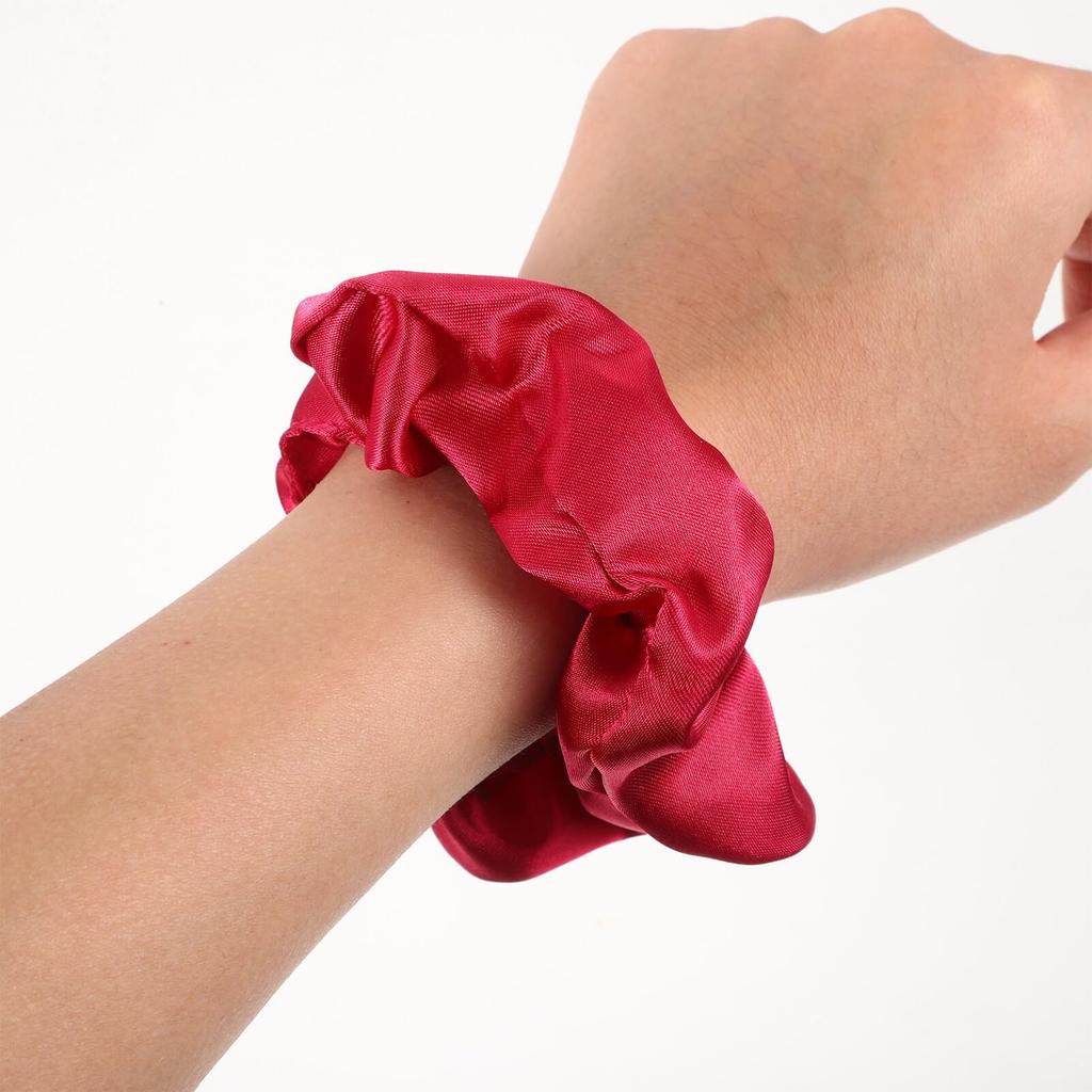 Healvian Hair Set of Satin Elastic Ponytail Holders for Hair Wrist Bracelet Perfect for Updos Scrunchies, 20, Girls, Hairbands, Accessories, Style,