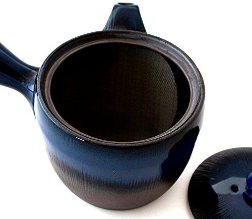 Banko ware Sensuji Teapot, 2.0 size, Namako glaze, K22-28