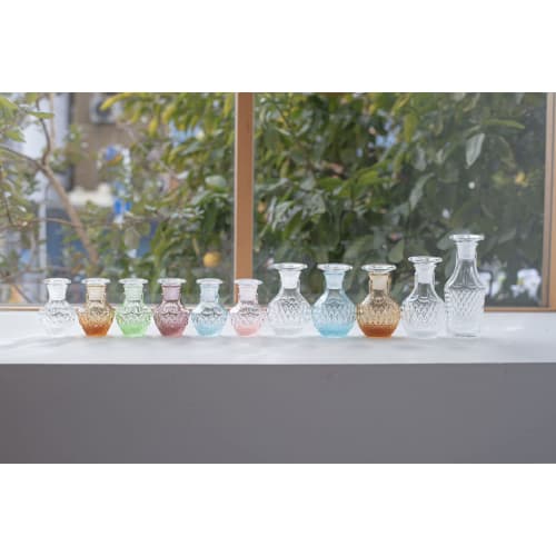 Aderia TABLE JEWELRY Diamond Soy Sauce Dispenser, 45ml, Made In Japan, Gift Boxed, Glass, Tabletop Condiment Dispenser, Perfume Bottle, Drip-Free, Lea