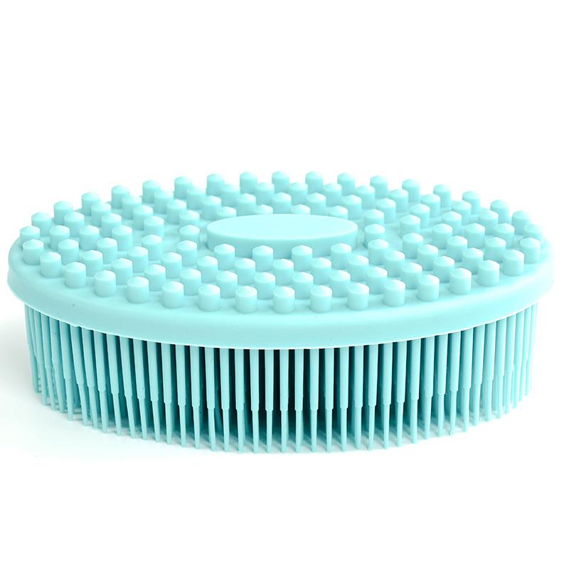 Silicone Shampoo Head Scalp Massage Brush Silicone Body Brush Hair Washing Comb Bath SPA Shower Brush Massage Brush Hair Brush