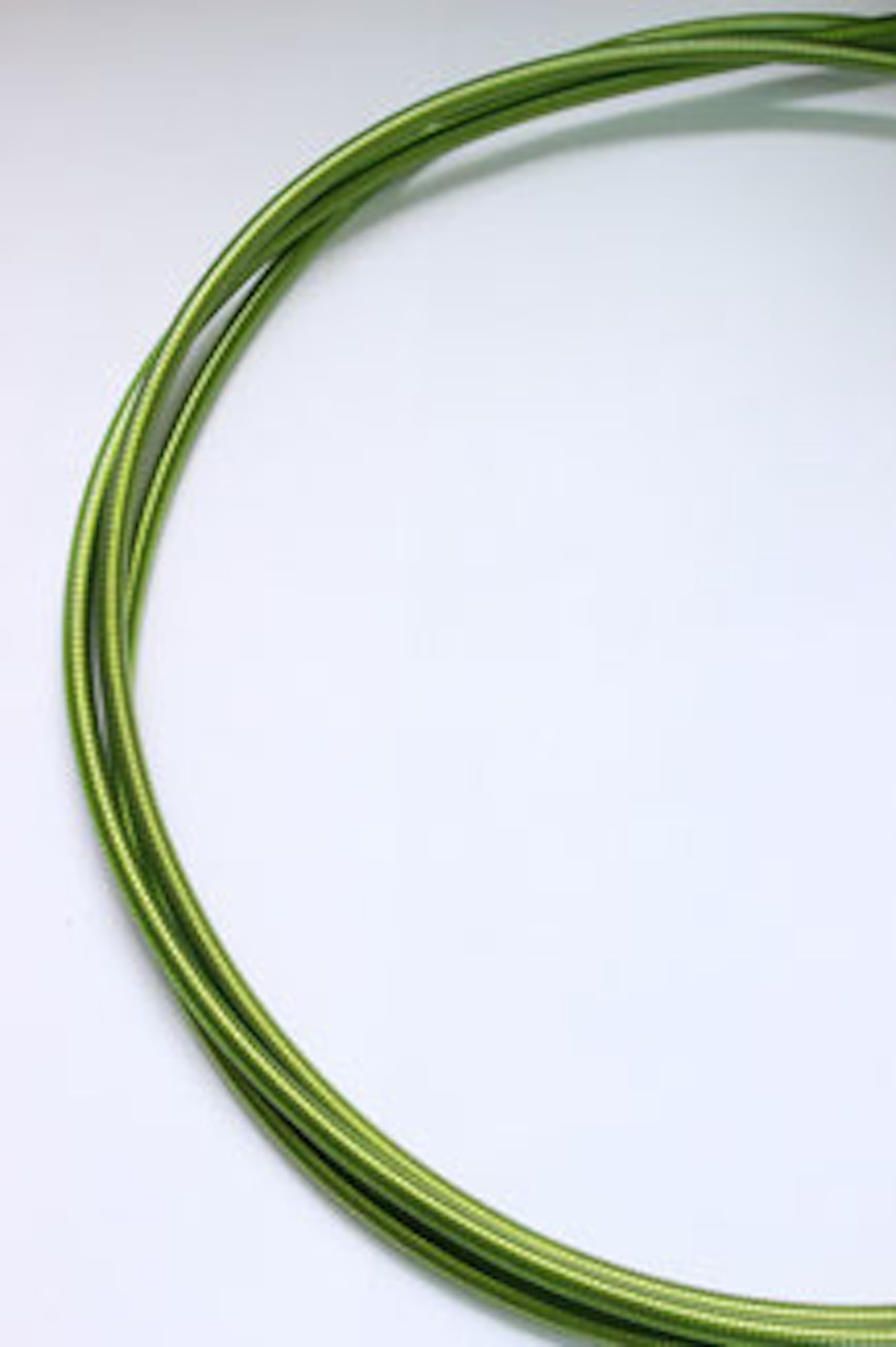 

NISSEN CABLE NI262 4мм Нержавеющая сталь Внешняя оплетка переключения Apple 25м CO., LTD. Кабель, Зеленый,