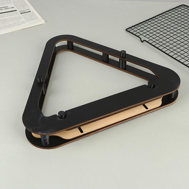 Professional Pool Ball Rack Adjustable 8 9-Ball Triangle For Tournament Play Heavy Duty Billiard Accessories 1Pc