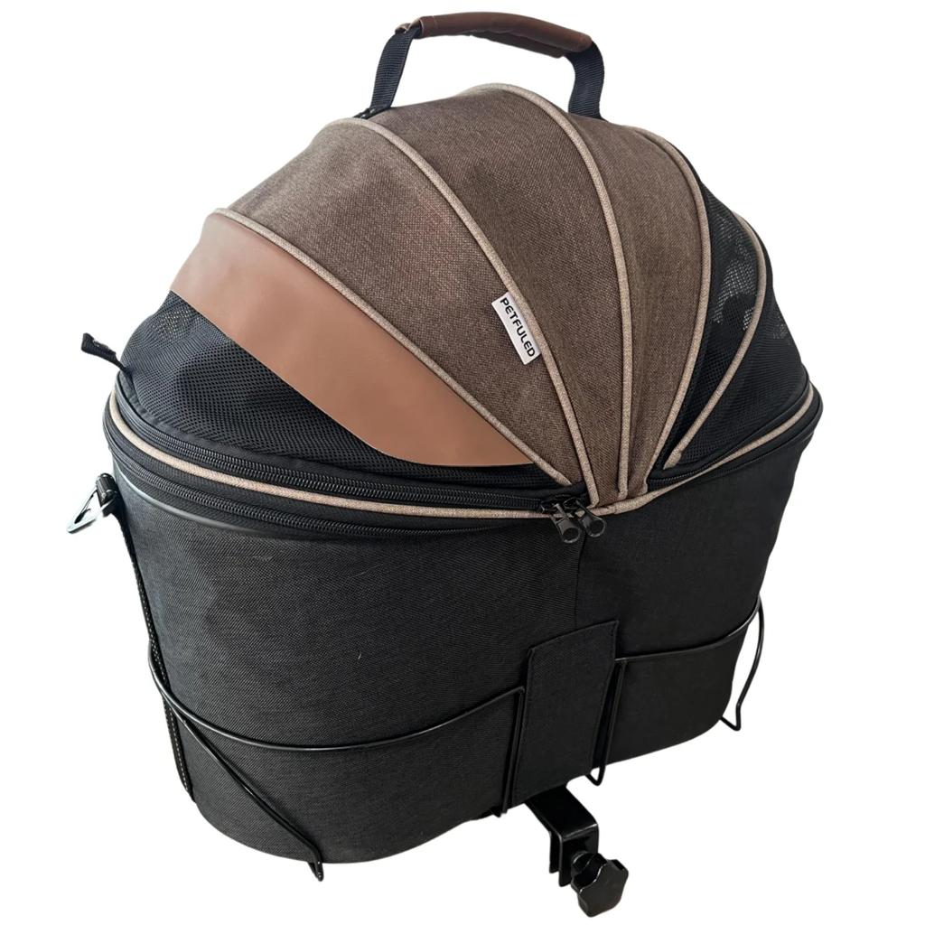 Dog Bike Basket,dog Bicycle Basket Long for Bike racks,Pet Pannier for Bicycle Rack Bike Riding Bag Basket Crate Cycling
