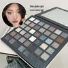 HERORANGE~42-Color Eyeshadow Palette: Matte, Shimmer, Glitter & Highlight Shades, Smoky & Cement Gray Tones