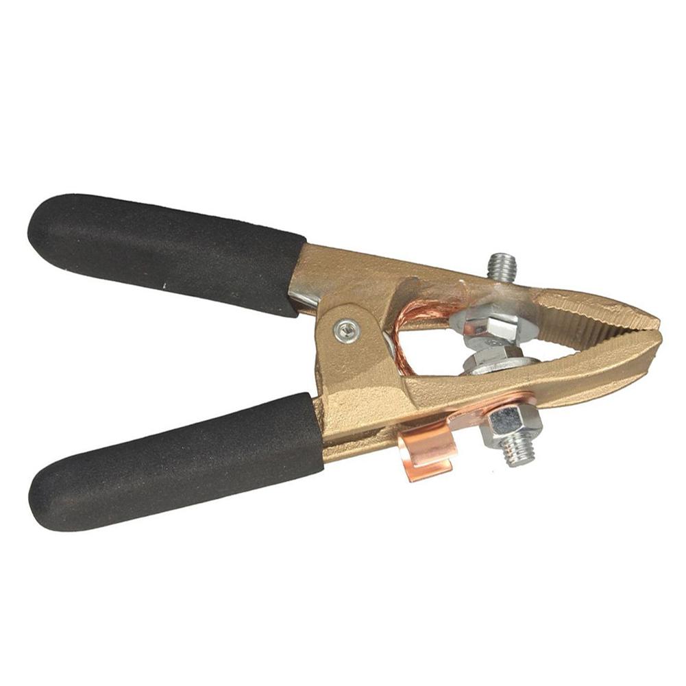 400A A-Shape Brass Grounding Clamp for Earth Wire Connection in Shipyard Steel Structure Oil Platform Automotive Use