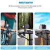 360 Degrees Rotary Aluminum Bike Bicycle Handlebar Mount for Gopro Hero 13 12 11 10 9  4Session 1/4 Screw Action Camera Mounting