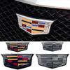 For Cadillac XT5 2016-2025 2PCS New Alloy Car Front Grille Emblem Rear Trunk Badge Stickers Decals Auto Modifiction Accessories