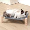 Washable Cat Hammock Bed Seat Cushion Elevated Bed Detachable Replaceable Cloth
