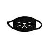 Custom Logo Black Protective Mask With Cartoon Design For Summer And Winter Wear