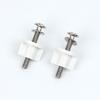 Toilet Seats Hinge Bolts Set Metal Toilet Seats Replacement Screws Set Toilet Seats Fastener Set for Top Mount Seats