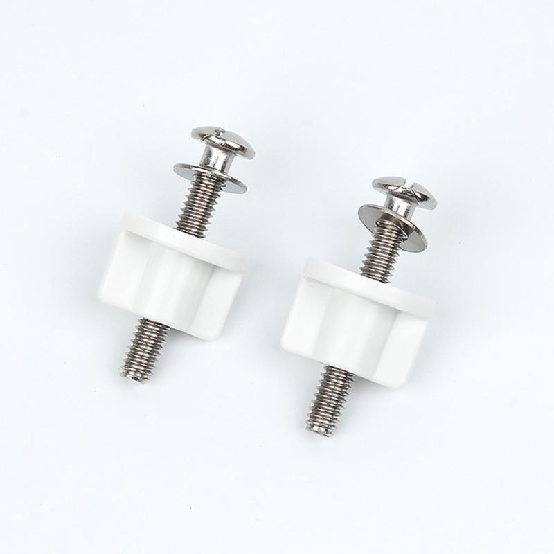 Toilet Seats Hinge Bolts Set Metal Toilet Seats Replacement Screws Set Toilet Seats Fastener Set for Top Mount Seats