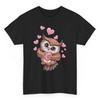 T-shirt Hibou Mignon Amour Nouveauté Amateurs d'Oiseaux