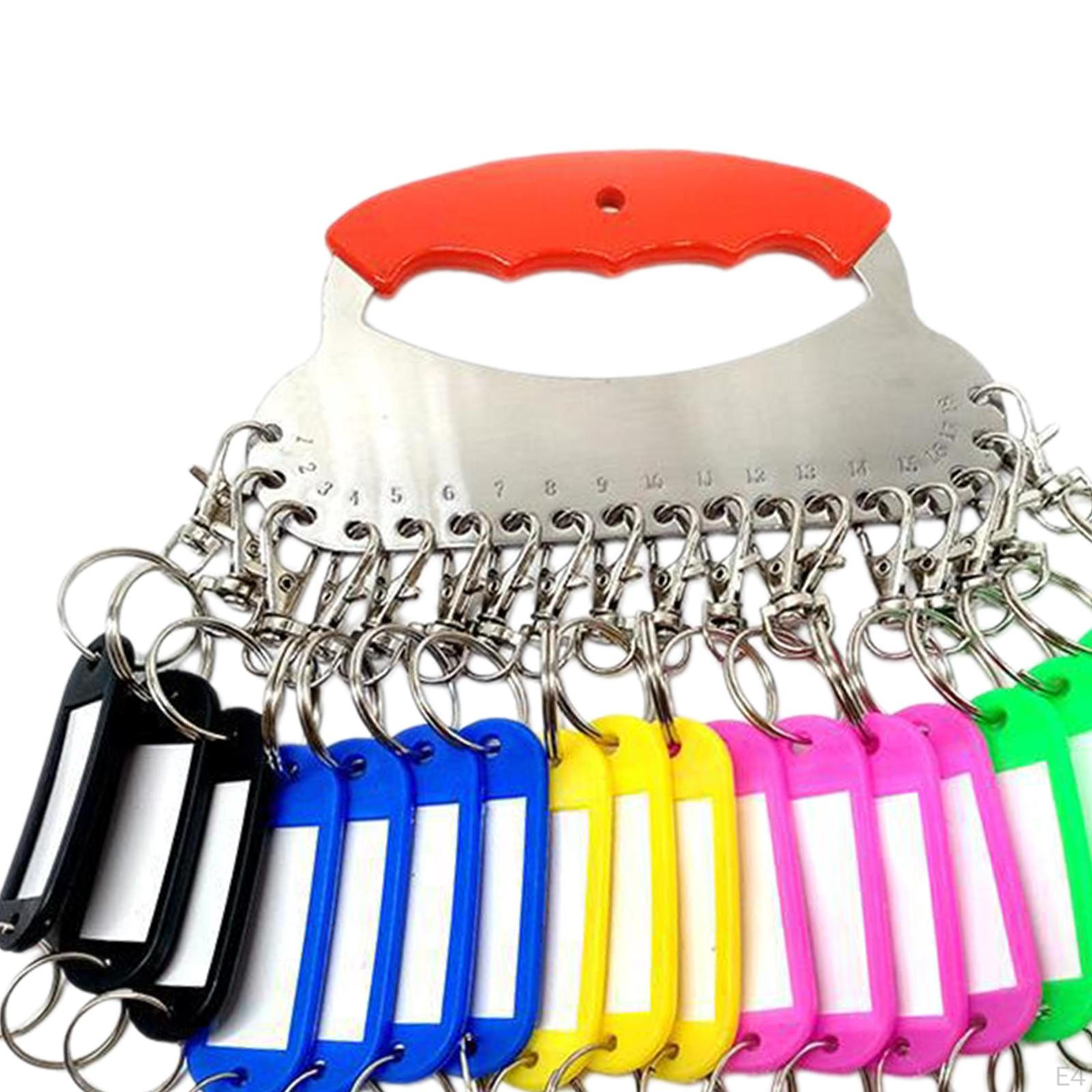 Компактная ключница с ручкой и этикеткой для удобства организации 18 Bit — фото 6