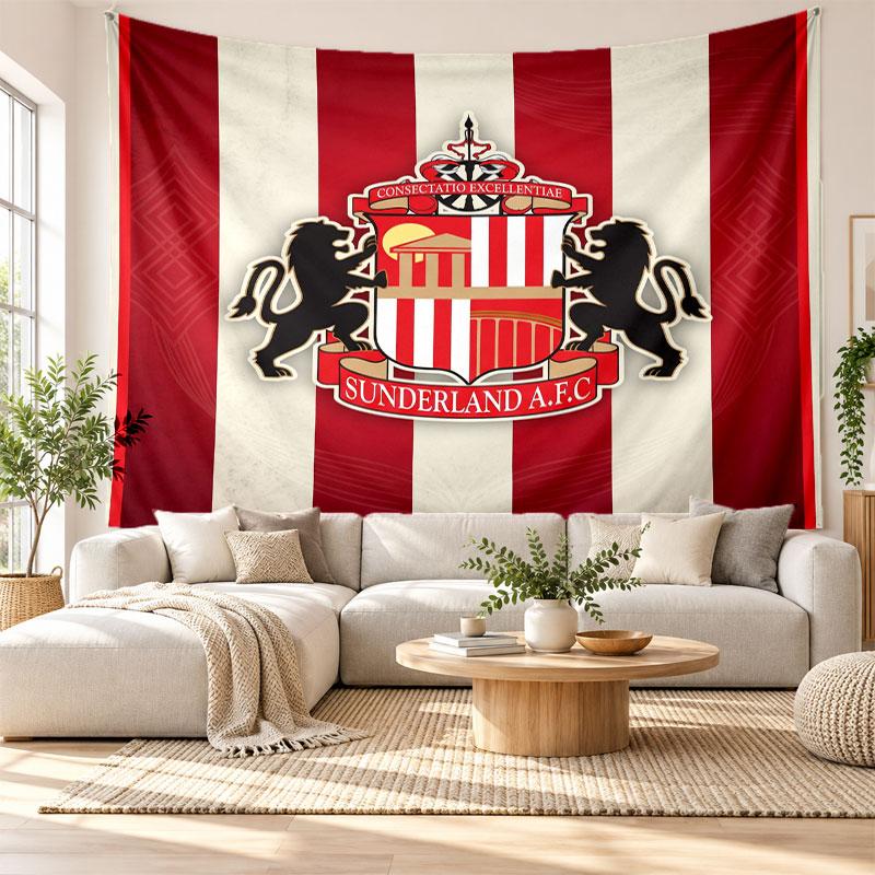 Sunderland Wall Tapestry, Soft Fabric Wall Hanging, Decorative Backdrop For Bedroom Home Wall Art