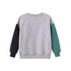 New Export Original Children's Sweatshirt with Cartoon Construction Vehicles for Boys, Pure Cotton Pullover Crew Neck T-Shirt
