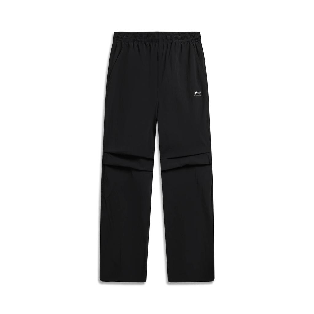 Li-Ning Comfortable Solid Color Loose Casual Pants Women bottoms AKXW100-2