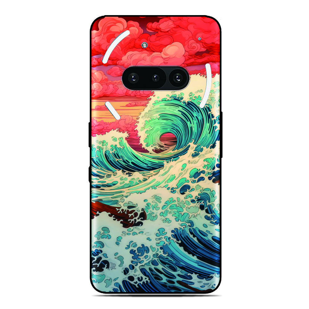 Japan Kanagawa Back Cover for Samsung Galaxy A57 A37 5G A06 A07 A17 4G F17 S26 Plus Ultra A36 A56 A55 A25 A26 A16 Phone Case