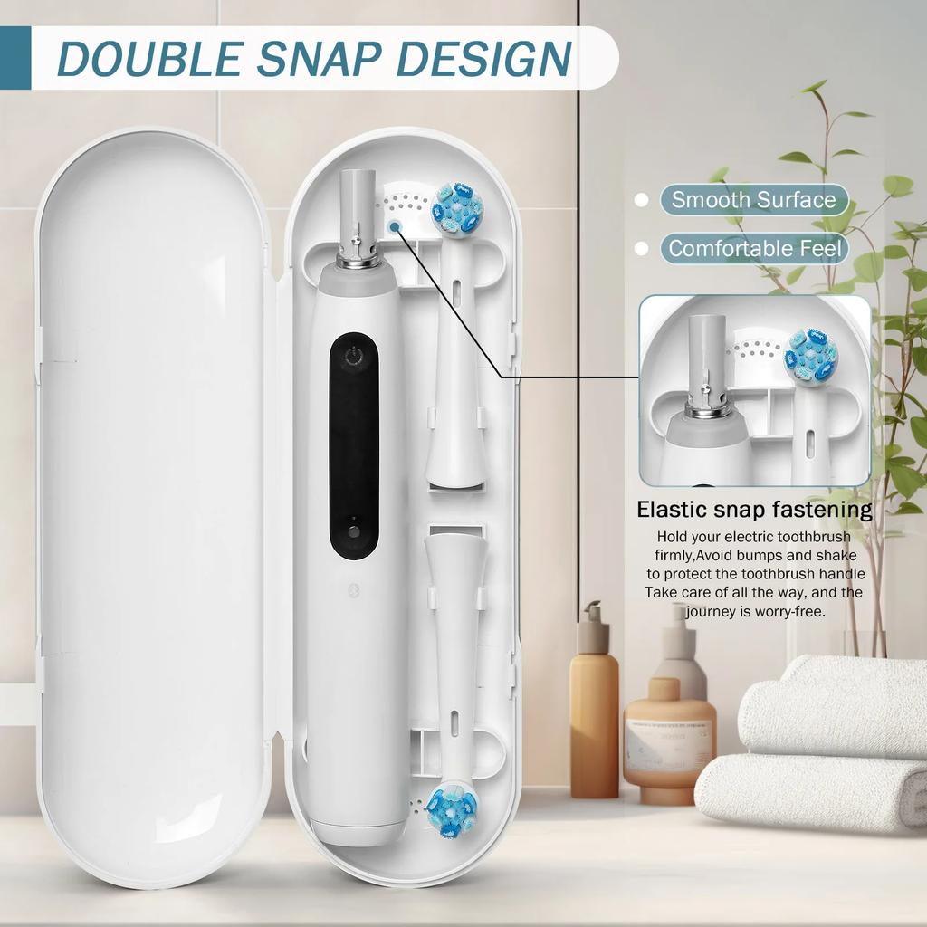 1PC Electric Toothbrush Travel Box Compatible with Oralb io Portable Dustproof Toothbrush Box