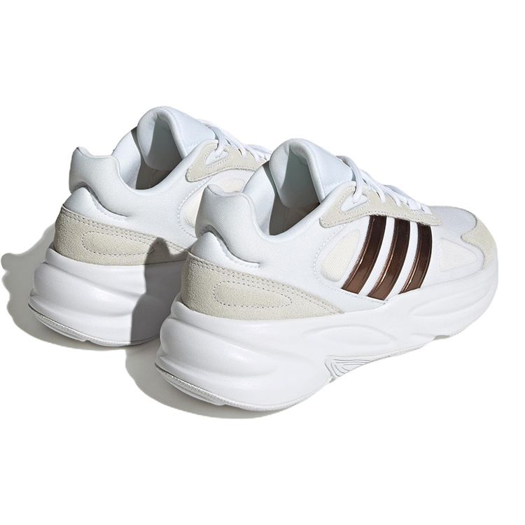 Adidas Neo Ozelle Comfortable Trendy Fabric Leather Shock Absorbing Non-Slip Wear-Resistant Lightweight Low-Top Casual Running Shoes H06121