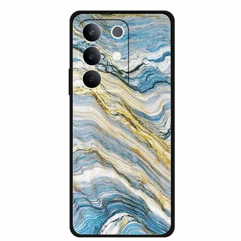 Case For Realme 15x 5G Global Version Marble Capa Soft Silicone Back Cover For Realme 15 X Cases Mica Painted TPU Phone Bumper