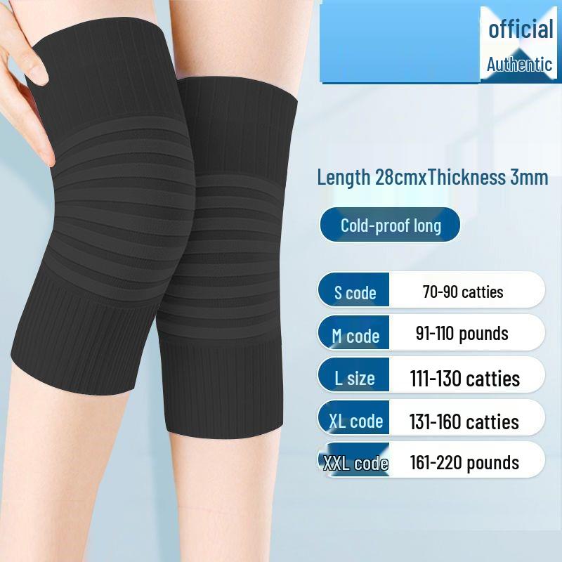 Unisex Mulberry Silk Knee Pads for Warmth and Joint Protection in All Seasons