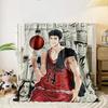 SLAM DUNK HD Print Blanket.Exquisite,Comfortable and soft,Nap,travel,work,living Room,bedroom,Chair,sofa,Picnics,Blankets,Gift