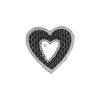 Solid Leather Heart-Shaped MagSafe Phone Holder with Mirror