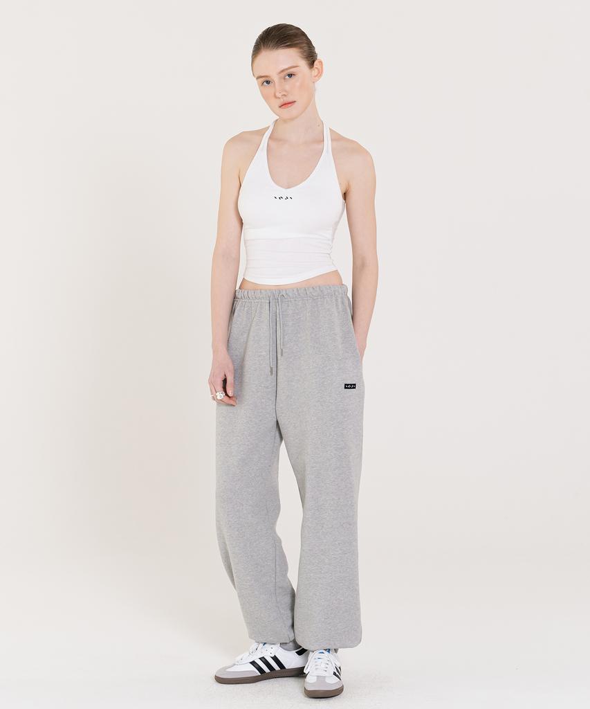 INJIACTIVE Small Logo Jogger Pants Gray