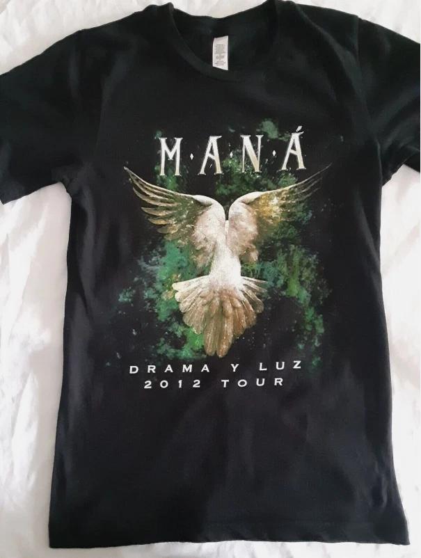 

2012 MANA DRAMA Y LUZ TOUR 90s Shirt Gift Fans All size Shirt S