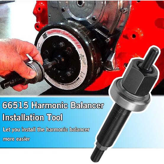 66515 Harmonic Balancer Tallation Tool Compatible With Chevy 350 SBC BBC Cranks
