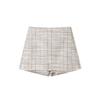 2025 Spring Women's Chic European & American Style Plaid Top and Skirt-Pants Set