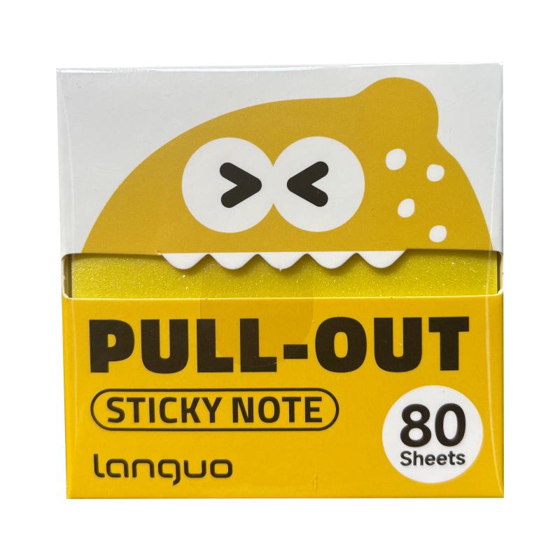 Blue Fruit Fun Tomato Extract Transparent Pearlescent Sticky Notes – High-Value, Student-Friendly.