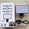 Selfie Fill Light Rechargeable 3 Color Temperature Clip On For Phone, Laptop, Tablet Meeting