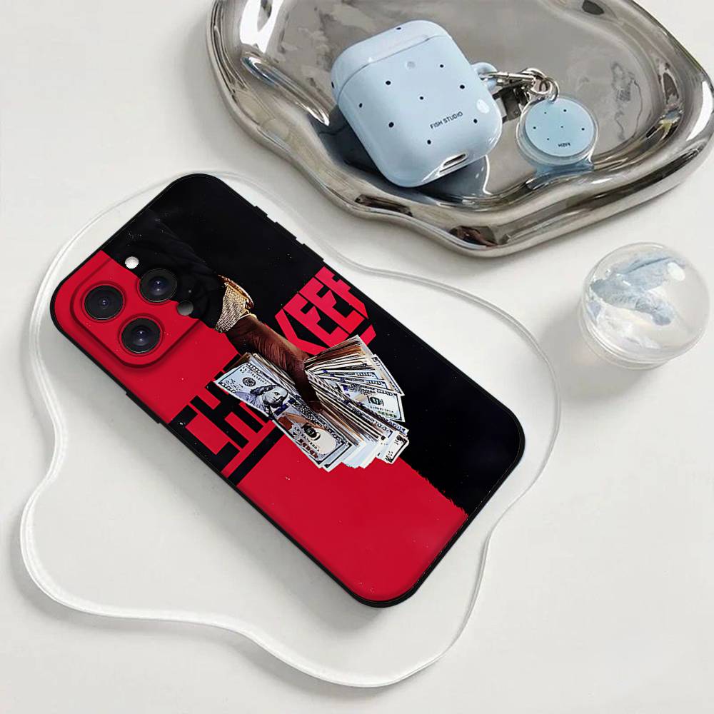 Chief Keef American Rapper Phone Case Phone Case For Iphone 17 16 15 11 13 14 Pro Max X Xr Xs Max 12mini Black Shell Cover Case