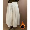 Pantalon en velours côtelé taille haute jambes larges Automne/Hiver