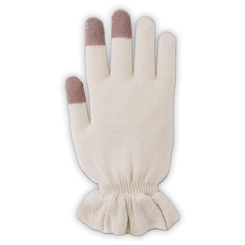 MIKASA Silk Hospitality Good Night Silk Gloves (Off White)
