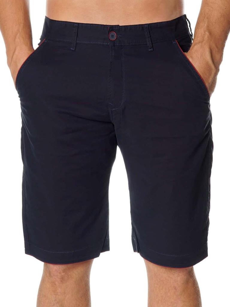Men's Short Chinos In Navy