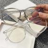 Anti Blue Light Blocking Glasses Clear Anti Radiation Glasses Replaceable Lens for Women/Men